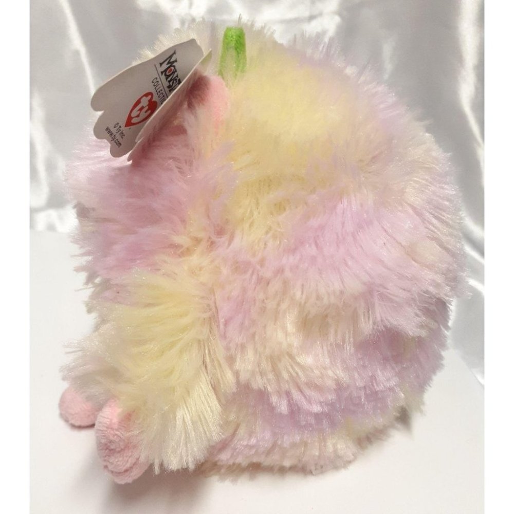 Ty Monstaz Lola Pink Yellow Monster No Sound 5"_2